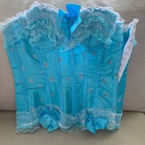Blue Corset